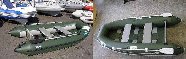 лодка надувная skyBoat 280 внешний вид